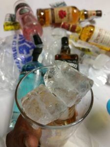 preparando una fiesta en casa