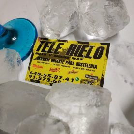 Hielo a domicilio Madrid, Cubitos 10 kg