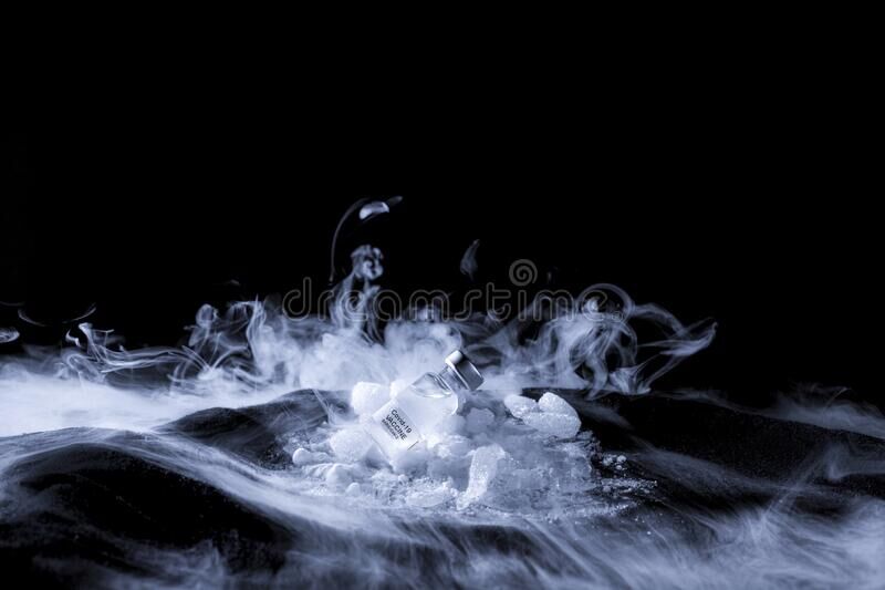hielo super frio